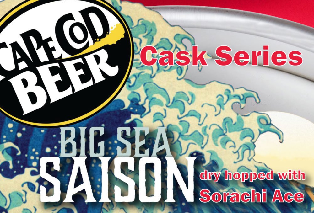 Big Sea Saison dryhopped Cape Cod Beer